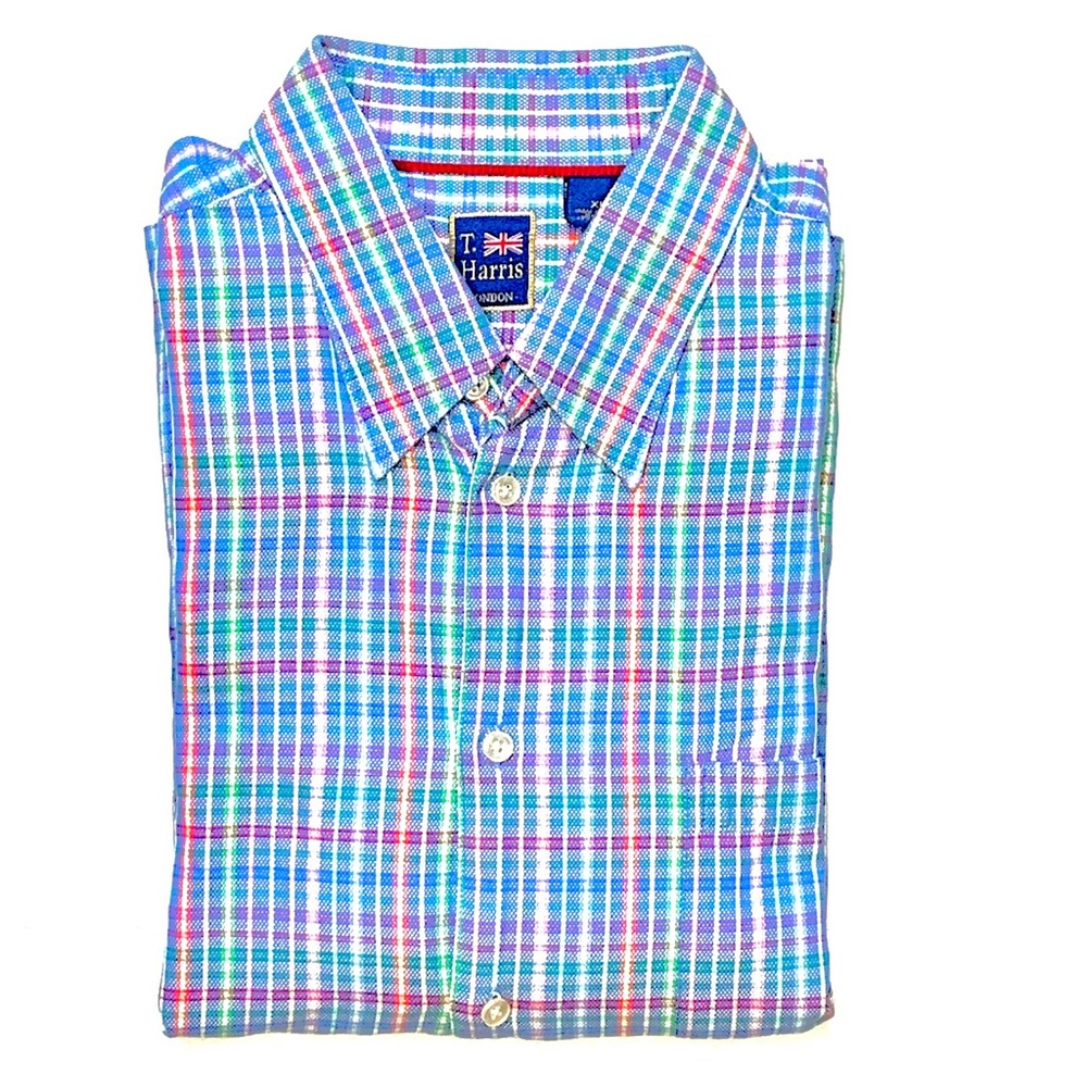 T Harris of London NWOT Men’s Dress Shirt XL